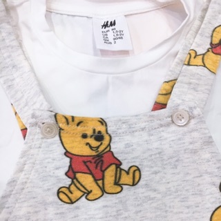 Set Yếm Pooh H&M xuất dư