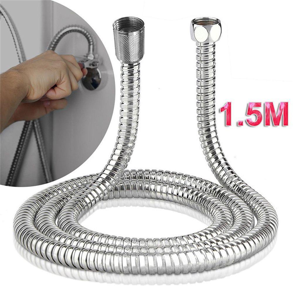 PISTA Ống Vòi Hoa Sen 1.5m Mạ Chrome Linh Hoạt Siêu Bền Cho Nhà Tắm