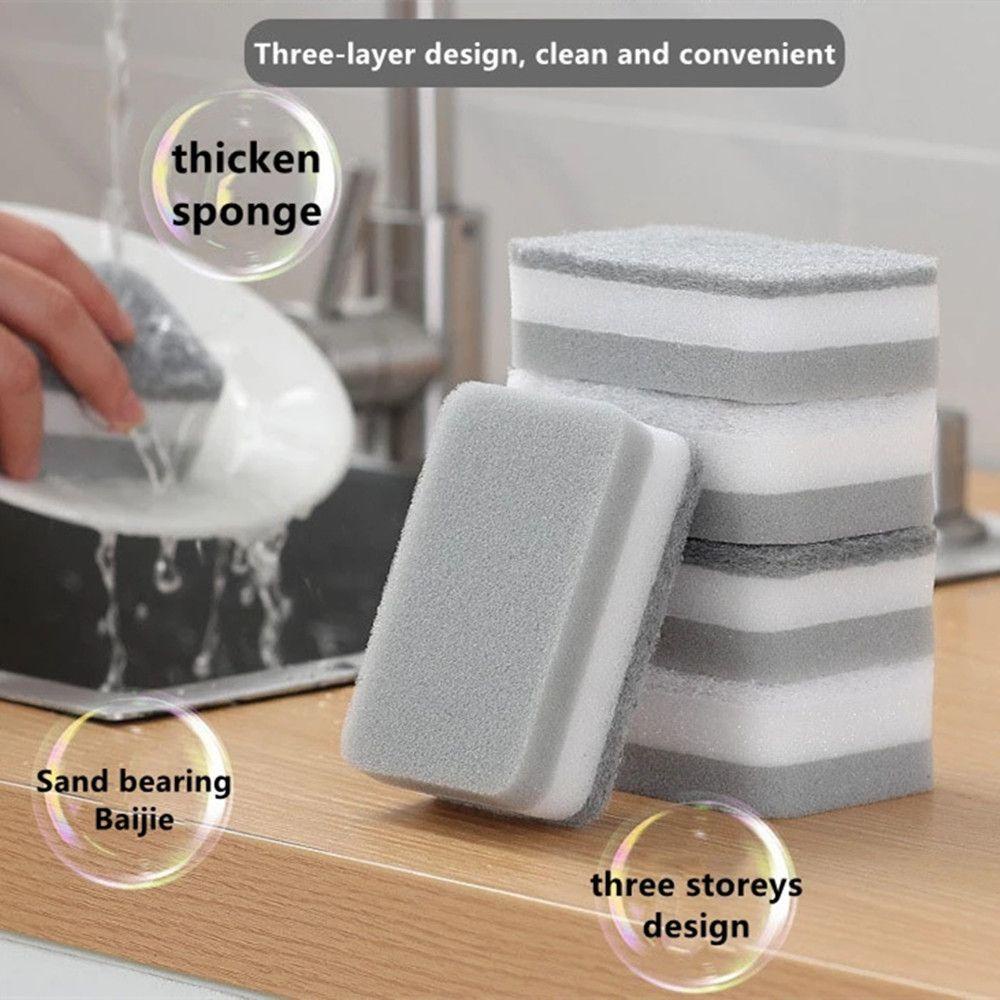 LANFY Miếng Bọt Biển Rửa Chén Tiện Lợi