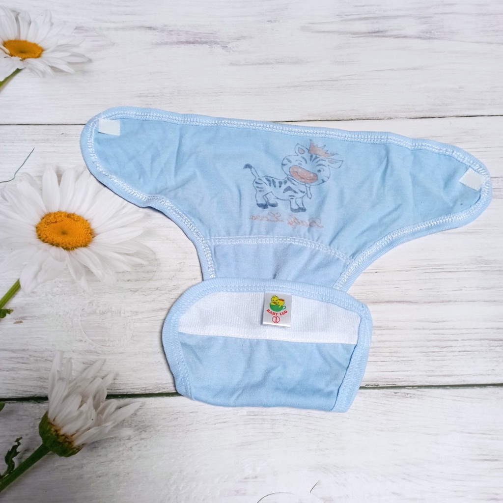 Quần đóng bỉm cho bé Baby Leo 100% cotton Hàng Chuẩn Loại 1