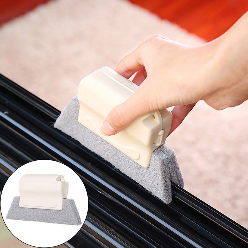 Dụng Cụ Vệ Sinh Khe Cửa - Miếng Lau Chùi Khe Rãnh Cửa Kính, Cửa Sổ Hiệu Quả