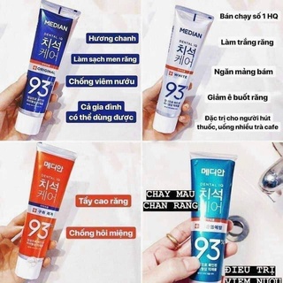Kem đánh răng median 93% hàn quốc chính hãng