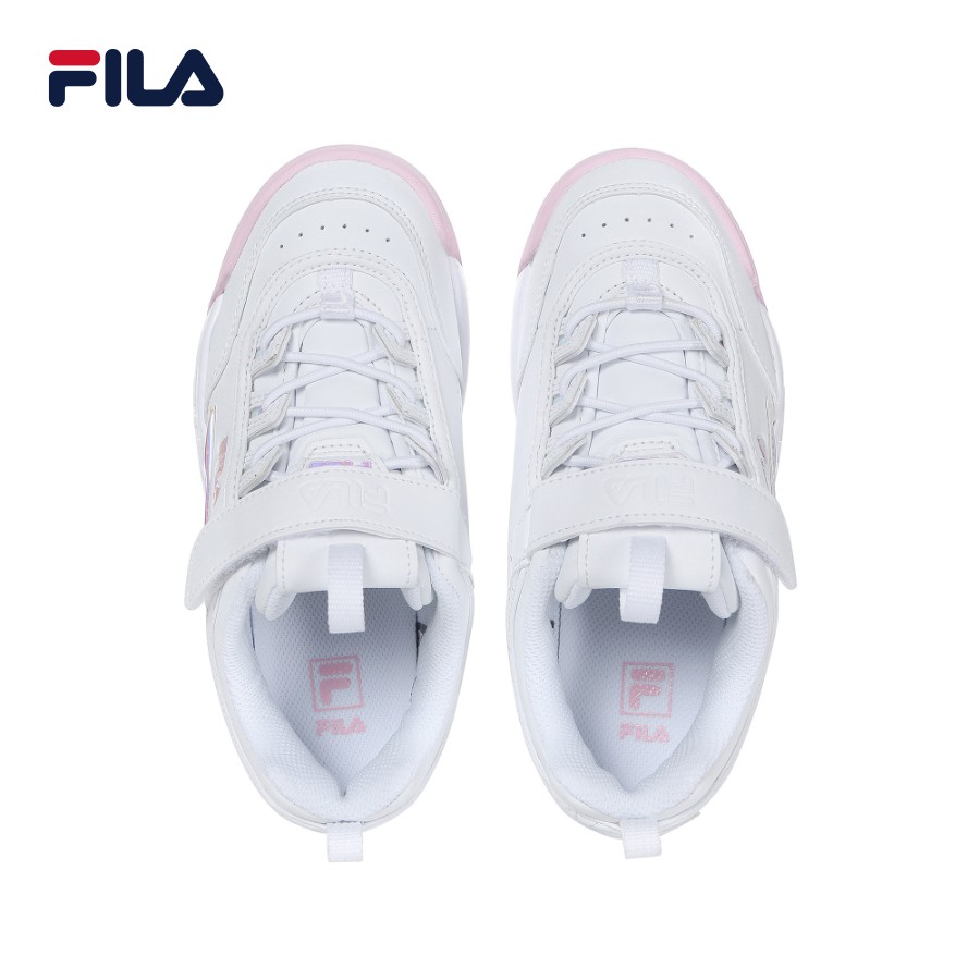Giày sneaker có quai dán trẻ em FILA Disruptor 2 3GM01089D-154