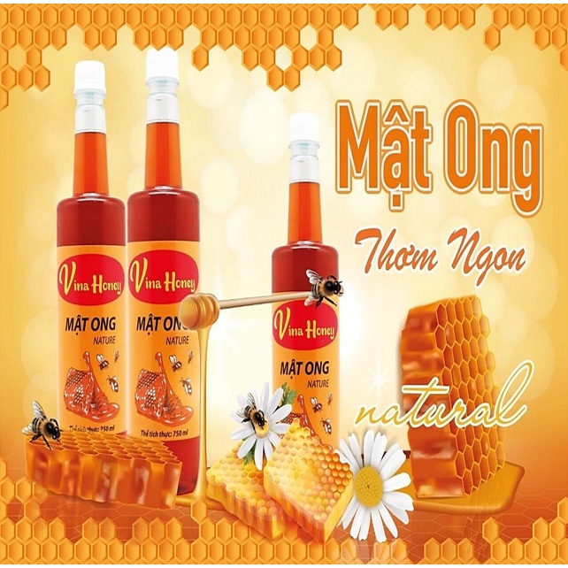 Mật Ong Vina Honey 750ml