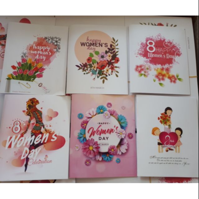 Set thiệp 8/3