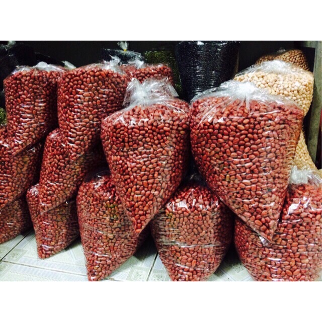 1kg đậu phộng đỏ (lạc đỏ) Bắc hữu cơ 100%