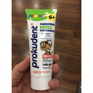 Kem đánh răng cho bé nuốt được Prokudent nội địa Đức