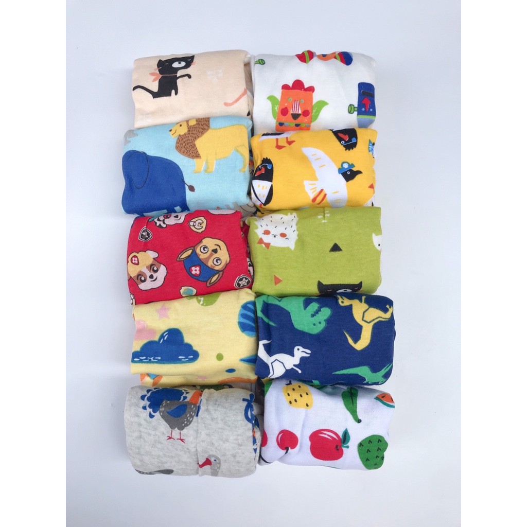 COMBO 5 Quần Dài Bozip Loại Đẹp Cho Bé Từ 7-17Kg, Quần Chục Dài Bozip Cho Bé
