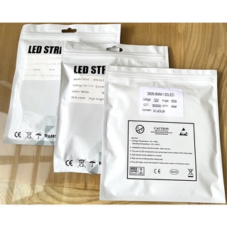 Led dây 12v smd 2835 120 led/m 5m 6500k - 3000k, led dán siêu sáng giá rẻ loại tốt trang trí tủ bếp, kệ trưng bày