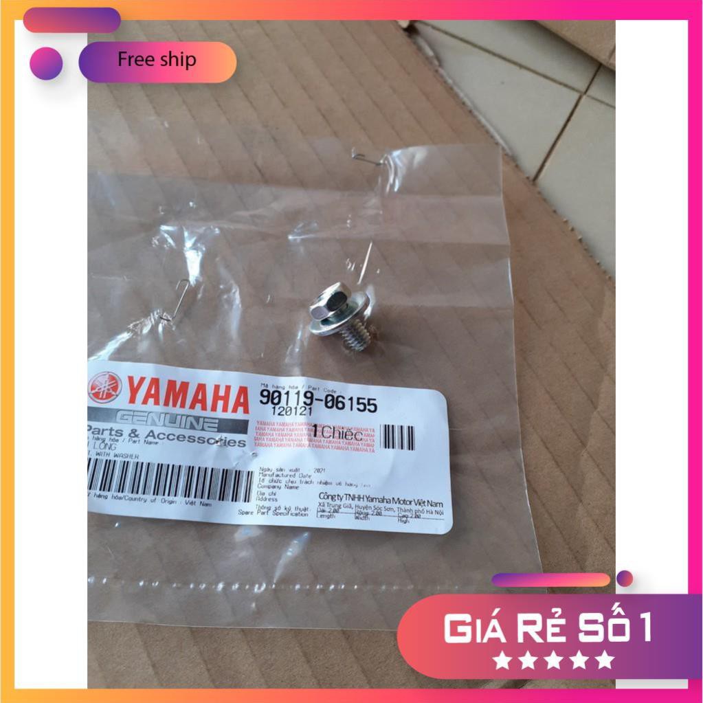 FREEShip Ốc đầu khóa 10 zin chính hãng Yamaha 6ly