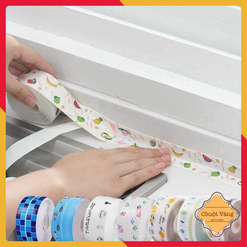 Băng dính dán viền chống thấm nước bồn rửa chén