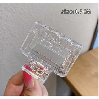 Kẹp Tóc/ Gấp Tóc Trắng Phong Cách Trẻ