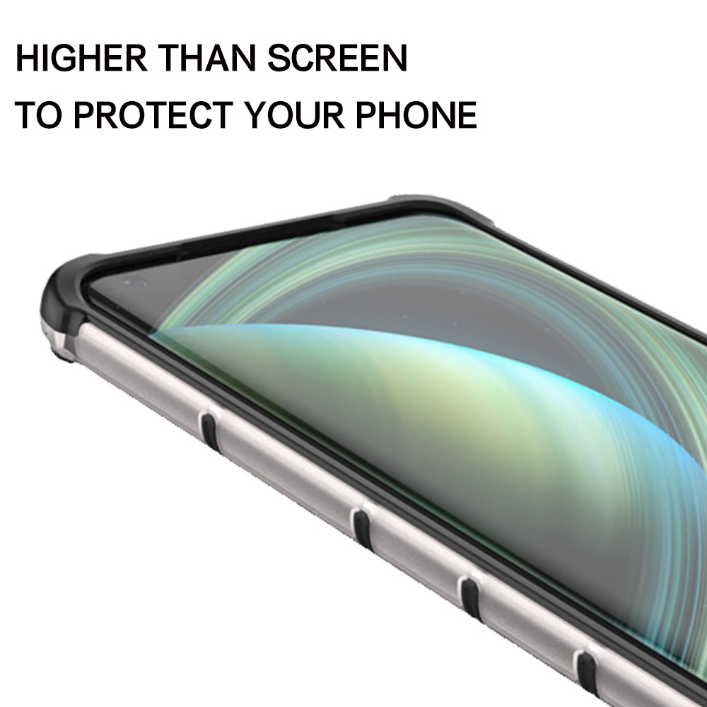Ốp Điện Thoại PC Cứng Chống Sốc Họa Tiết Tổ Ong Trong Suốt Cho Xiaomi Mi Note 10 10i 10T Pro Ultra Lite A3