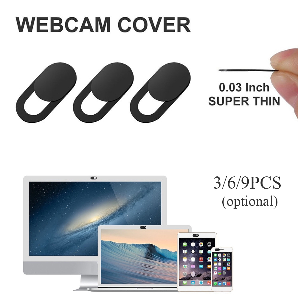 Set 3/6/9 ốp nhựa cho WebCam Laptop iPad PC | BigBuy360 - bigbuy360.vn