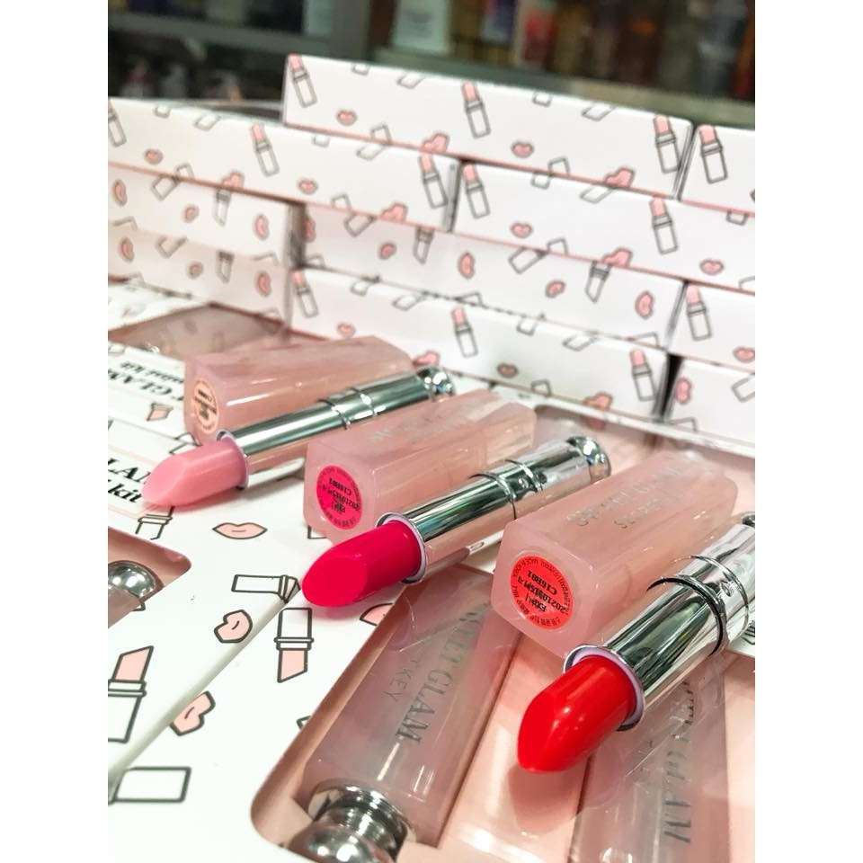 SET SON DƯỠNG SWEET GLAM TINT GLOW MINI KIT 3 CÂY SECRET KEY