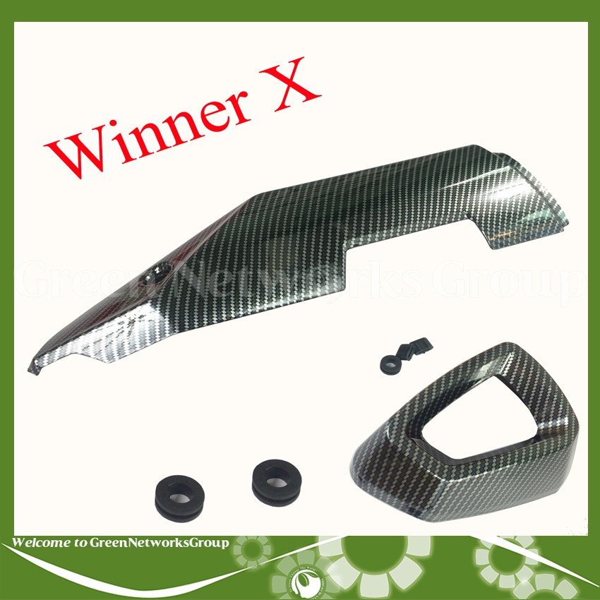 Bộ sản phẩm chụp ốp pô Winner X carbon Greennetworks