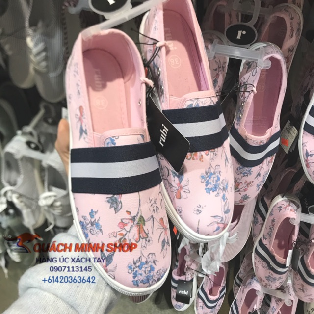 Giày Slip-on hoa hiệu RuBi- hàng xách tay Úc