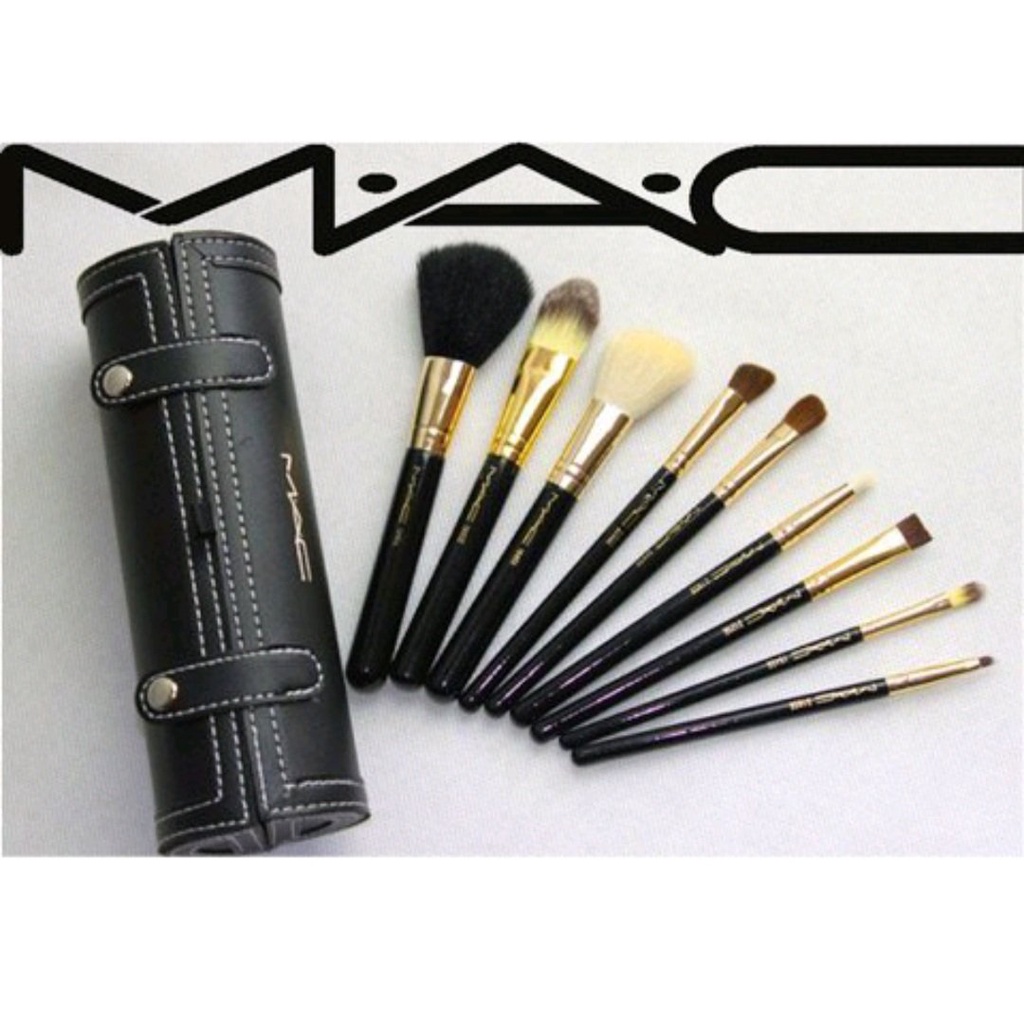 Bộ cọ trang điểm MAC 9 cây cao cấp chuyên dụng tiện lợi