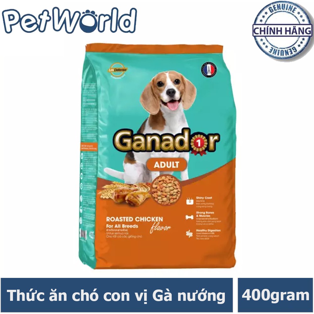 Thức ăn cho chó trưởng thành Ganador vị gà nướng Adult Roasted Chicken Flavor 400gram