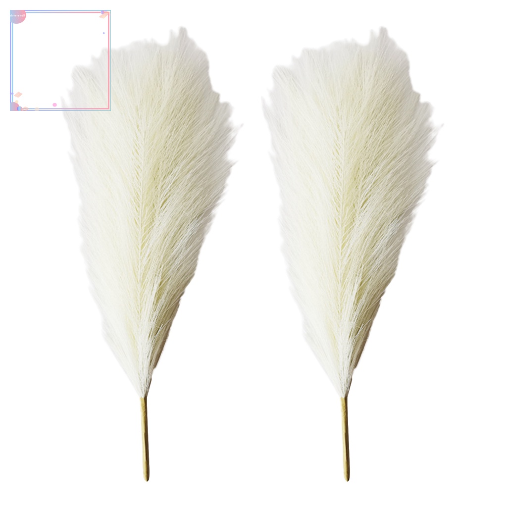 Bộ 2 Cỏ Pampas Giả Dùng Trang Trí