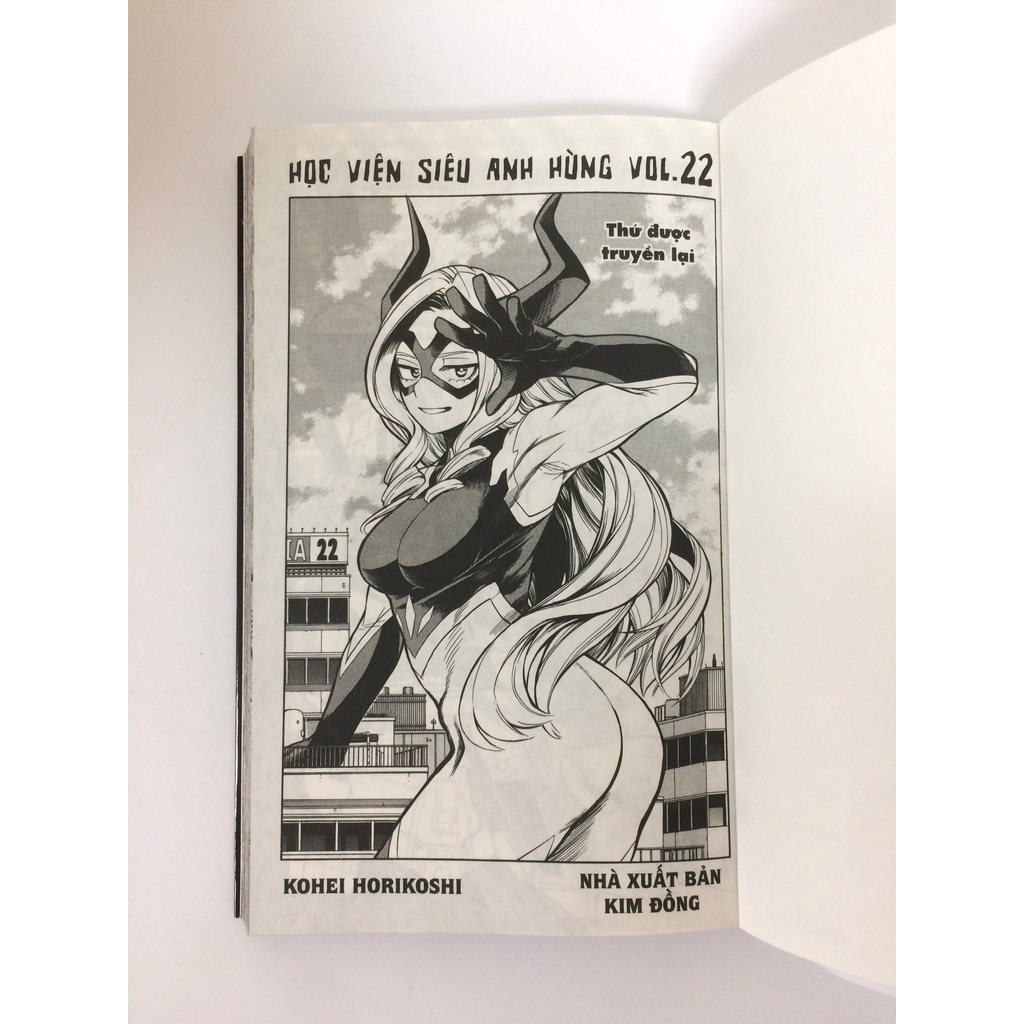 Sách - Học viên siêu anh hùng - Tập 22