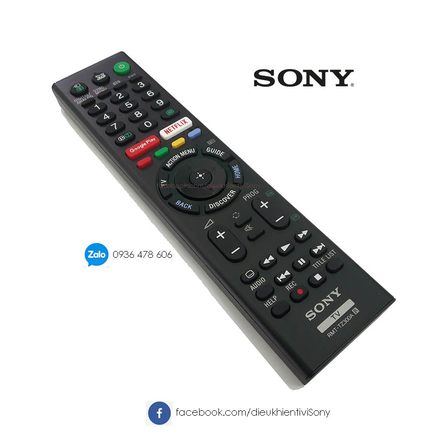 Remote TV Sony 4K LED Smart chính hãng