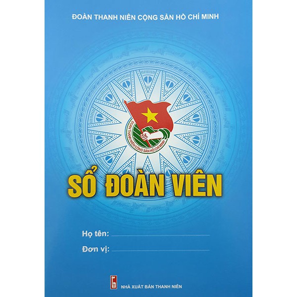 Sổ đoàn viên xanh dương