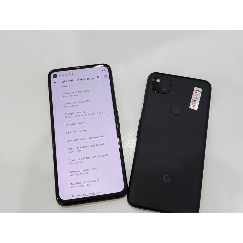 Điện thoại Google Pixel 4a 2 sim quốc tế 6GB ram , bộ nhớ 128GB zin 100% tại Playmobile | BigBuy360 - bigbuy360.vn