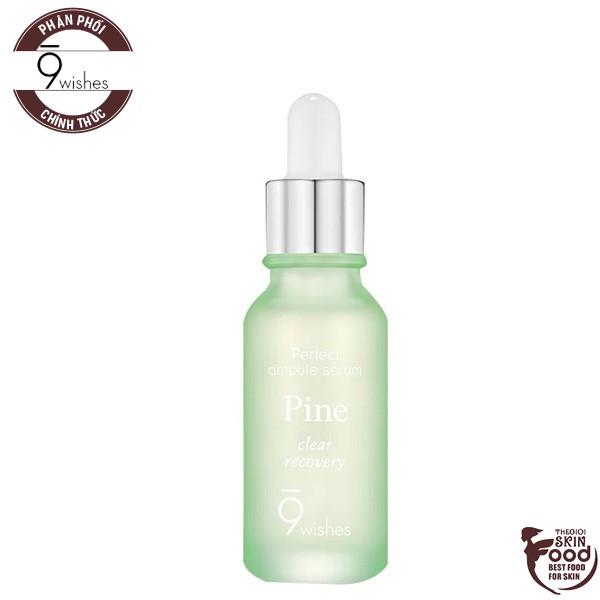 Tinh Chất Thu Nhỏ Lỗ Chân Lông 9 Wishes Pine Clear Recovery Ampule Serum 25ml