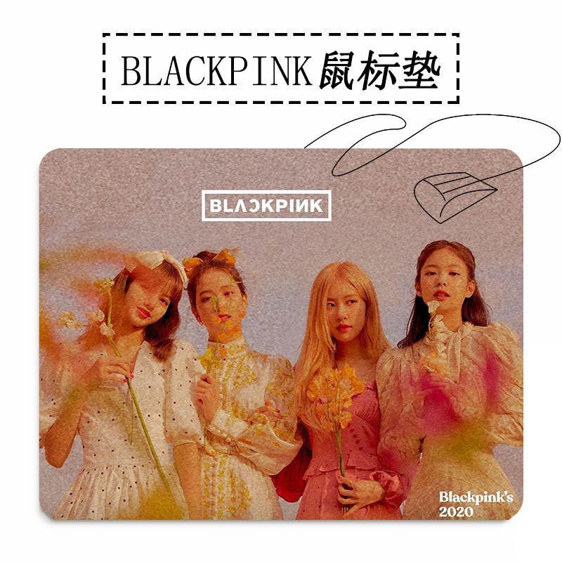 Miếng Lót Chuột Bằng Cao Su Hình Lisa Blackpink Màu Sắc Đơn Giản