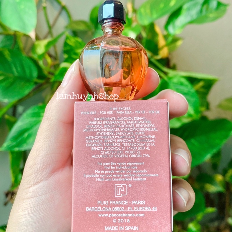 Nước hoa mini PURE XS Paco Rabanne 6ml