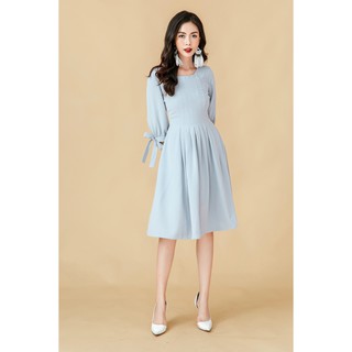 Đầm dài tay lửng bầu ly - 20Again