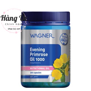Tinh dầu hoa anh thảo wagner evening primrose oil 1000 hộp 200 viên