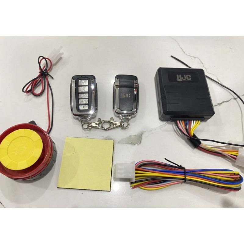 Bộ Chống Trộm Xe Máy 5 Nút Remote Hãng HJG Bảo Hành 6 tháng
