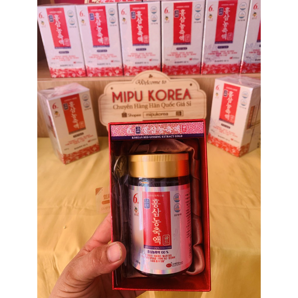 Cao Hồng Sâm Ánh Bạc Gold KGS Hàn Quốc Hộp 1 lọ x 240g