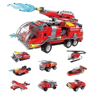 Bộ Lego QMAN cứu hoả 1805
