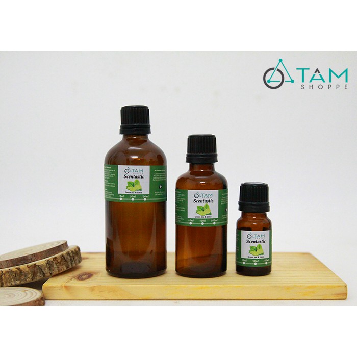 [TD THIÊN NHIÊN] Tinh dầu trà xanh và chanh (Green tea &amp; Lime) SCENTASTIC 10ml