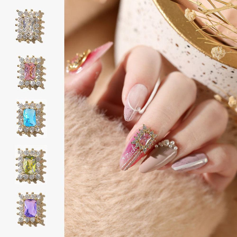 Phụ Kiện Trang Trí Móng Tay Nghệ Thuật Siêu Lấp Lánh Thời Trang DIY