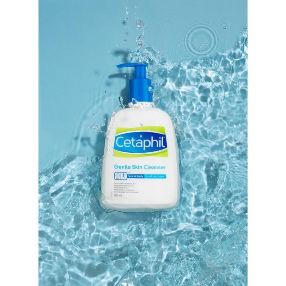 Sữa rửa mặt làm sạch dịu nhẹ Cetaphil Gentle Skin Cleanser 500ml | BigBuy360 - bigbuy360.vn