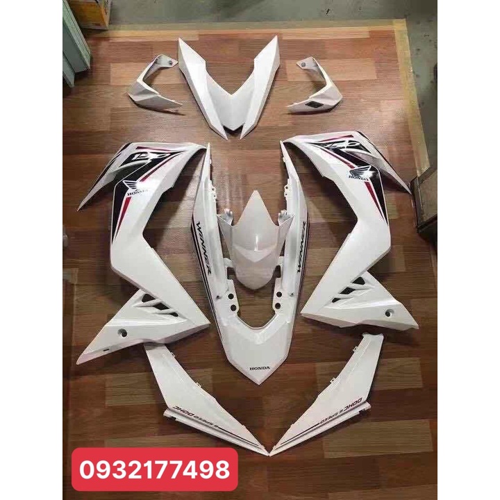 NHỰA MÀU 9 MÓN WINNER V1 ĐẦY ĐỦ MÀU ZIN CHÍNH HÃNG HONDA