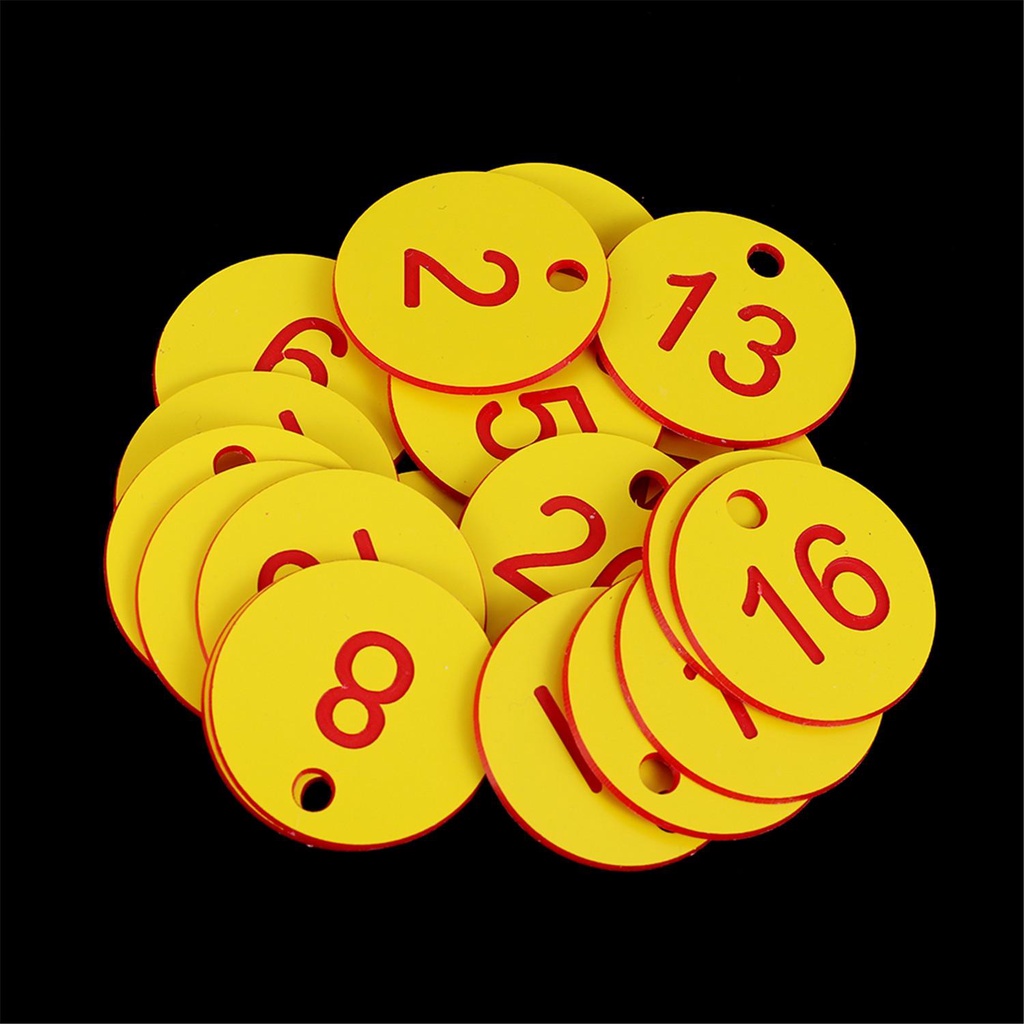 Set 20 / 50 / 100 Thẻ Số Tiện Lợi Cho Nuôi Ong