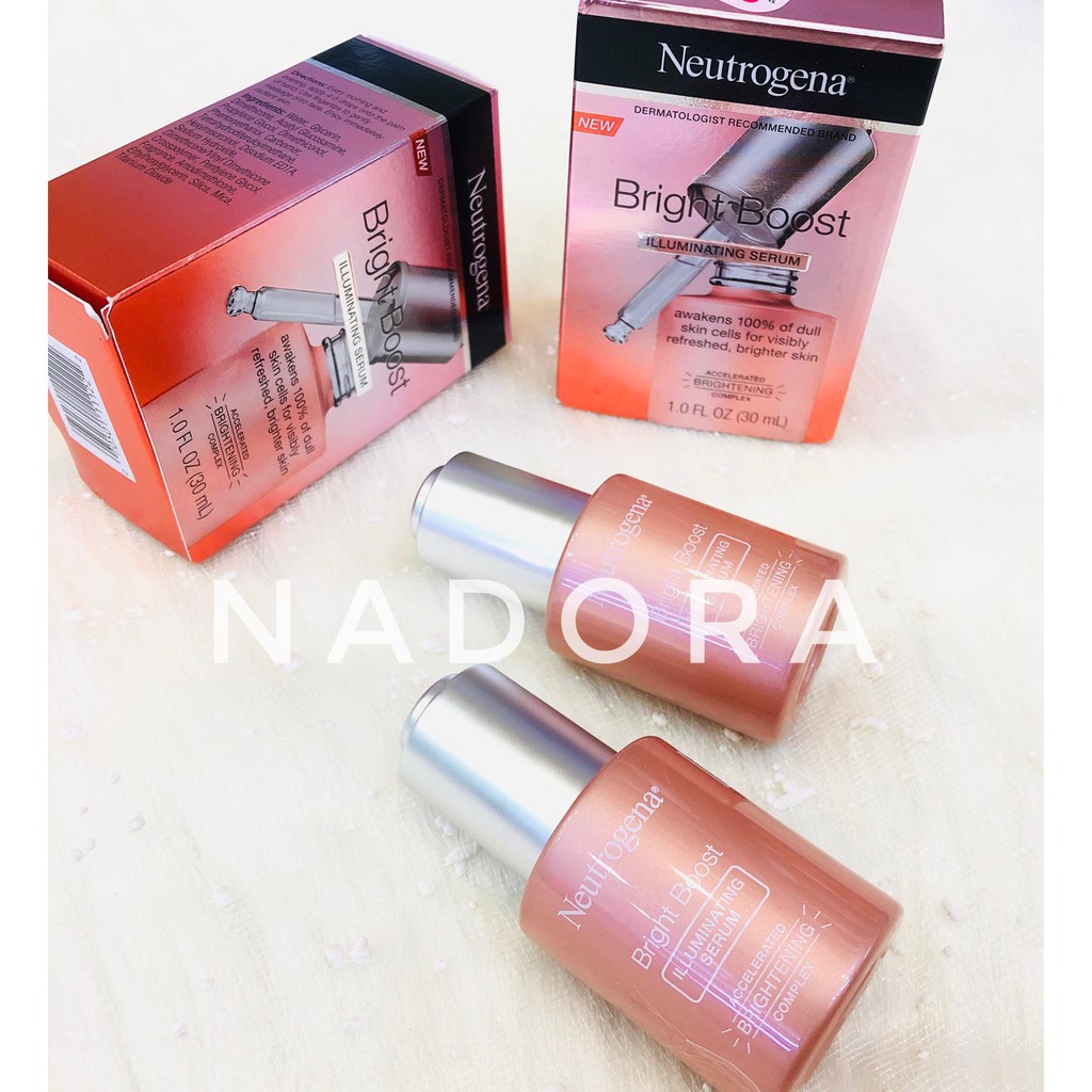 Tinh chất sáng da Neutrogena Bright Boost Serum