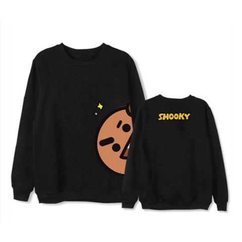 Áo nỉ thu đông BT21 BTS thời trang nam nữ UNISEX