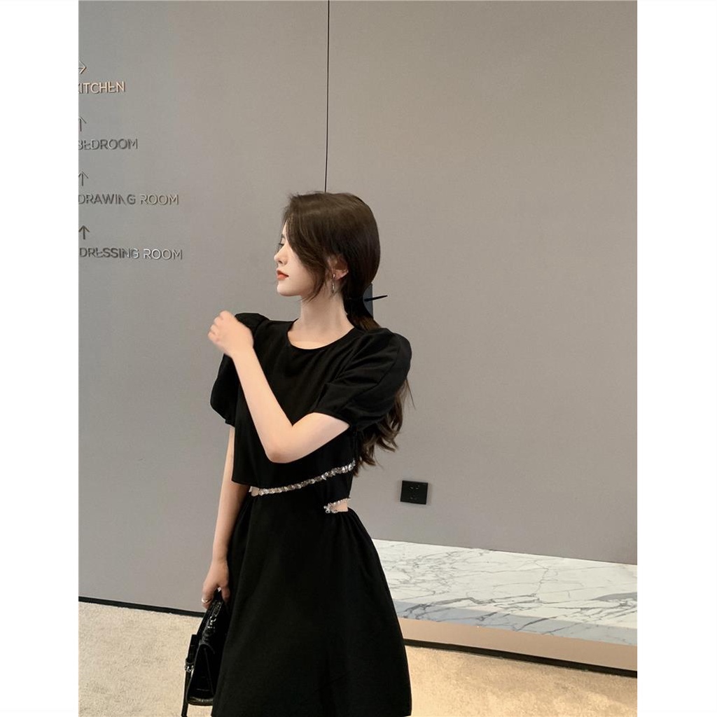 Đầm Dài Màu Đen Chất Lượng Cao Thời Trang Mùa Hè Cho Nữ 2021 | BigBuy360 - bigbuy360.vn