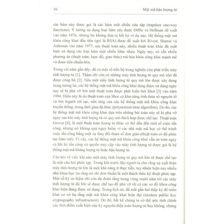 Sách - Mật Mã Hậu Lượng Tử