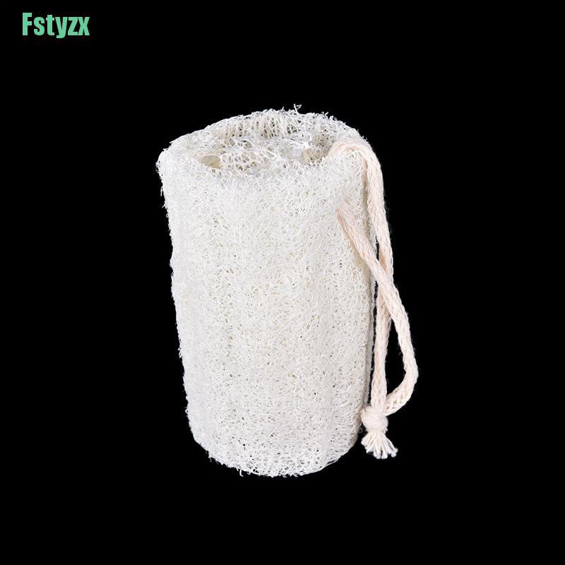 fstyzx 1X Natural Loofah Luffa Loofa Sponge Bath Shower Spa and Body Scrubber