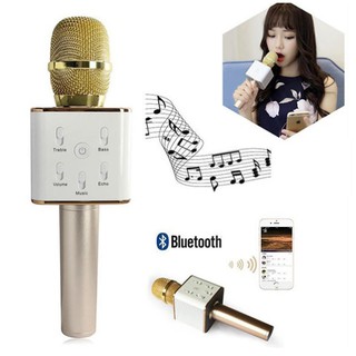 MIC KÈM LOA BLUETOOTH Q7-U ( CỔNG USB )