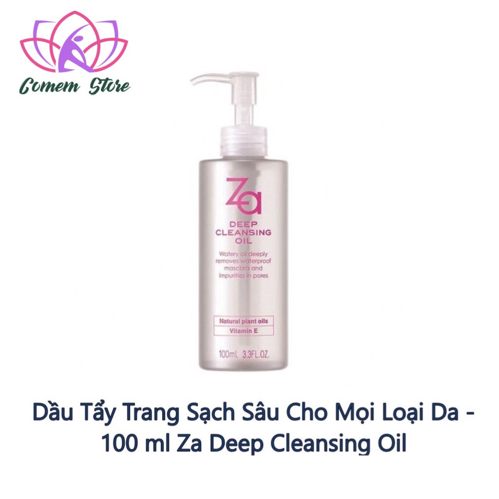 Dầu Tẩy Trang Sạch Sâu Cho Mọi Loại Da - 100 ml Za Deep Cleansing Oil