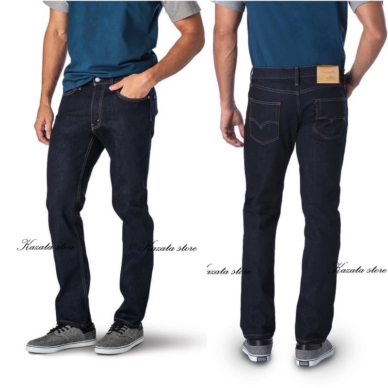 Quần bò nam xanh đen Quần jean nam cao cấp hàng xuất xịn