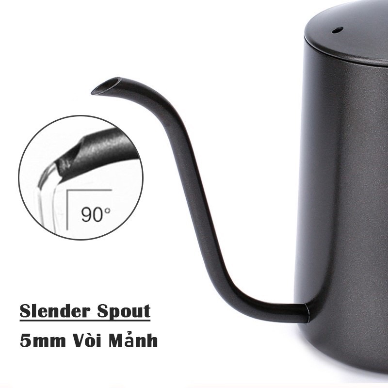Bình Pha Trà, Bình rót cổ ngỗng - Bình pha cà phê inox